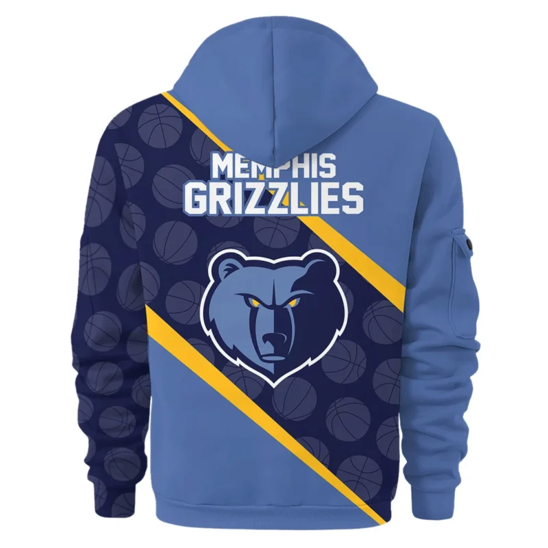 Basketball Hoodie Half Zipper NBA 2025 For Fan Basketball HVN1062MG061225HODZ - Image 3