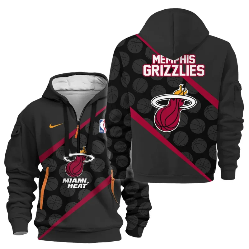 Basketball Hoodie Half Zipper NBA 2025 For Fan Basketball HVN1062MH061225HODZ