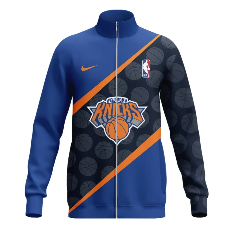 Basketball Stand Collar Jacket NBA 2025 For Fan Basketball HVN1062NYK061225SCJ - Image 2