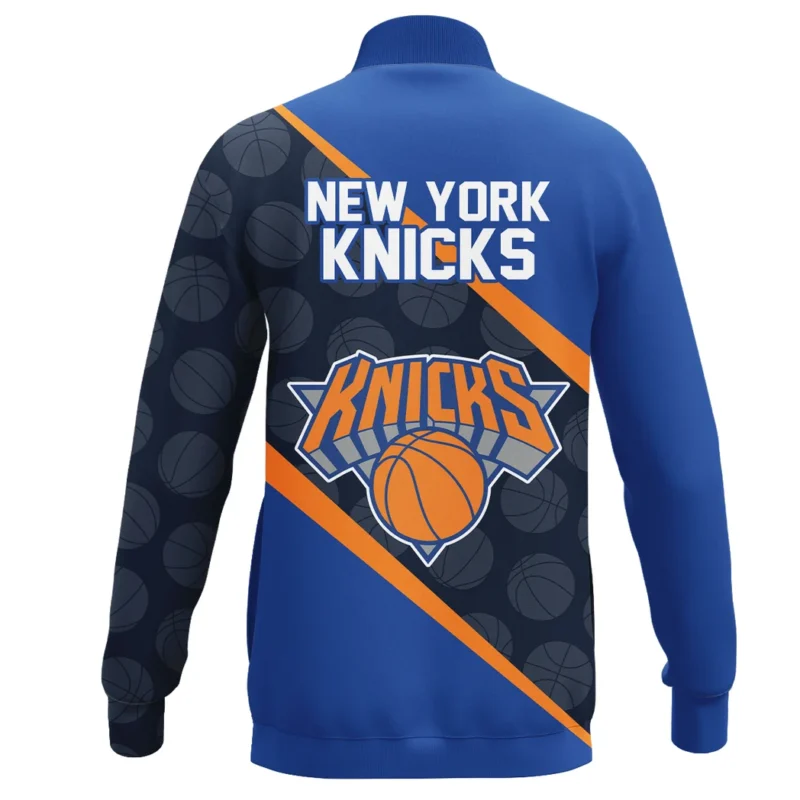 Basketball Stand Collar Jacket NBA 2025 For Fan Basketball HVN1062NYK061225SCJ - Image 3