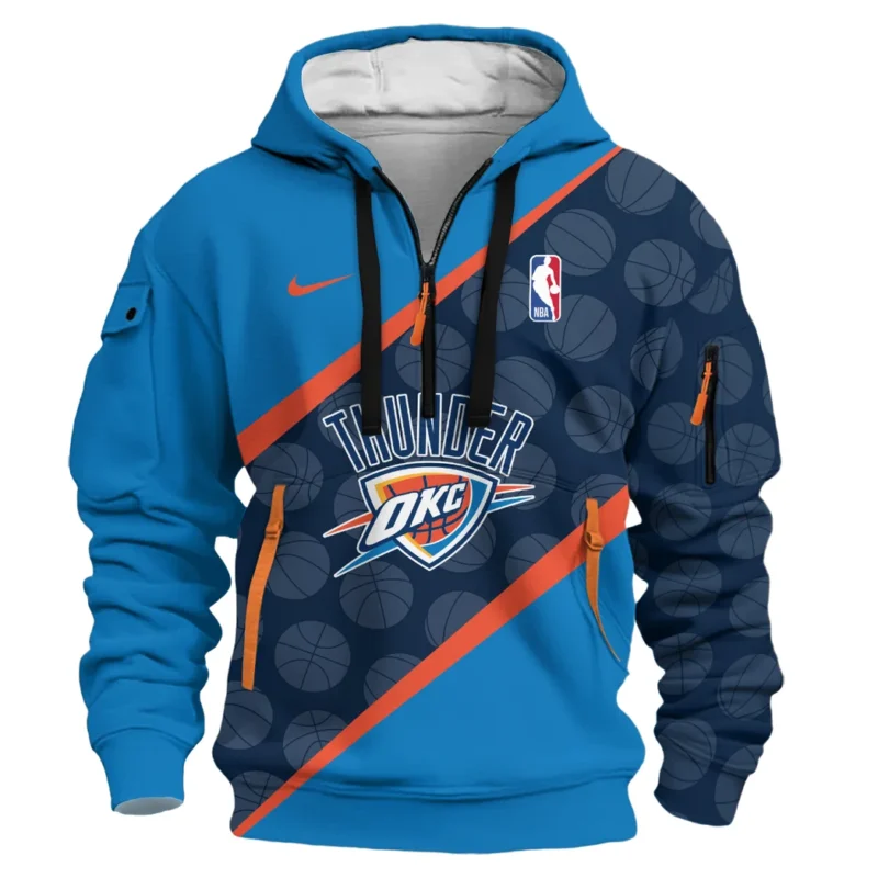 Basketball Hoodie Half Zipper NBA 2025 For Fan Basketball HVN1062OCT061225HODZ - Image 2