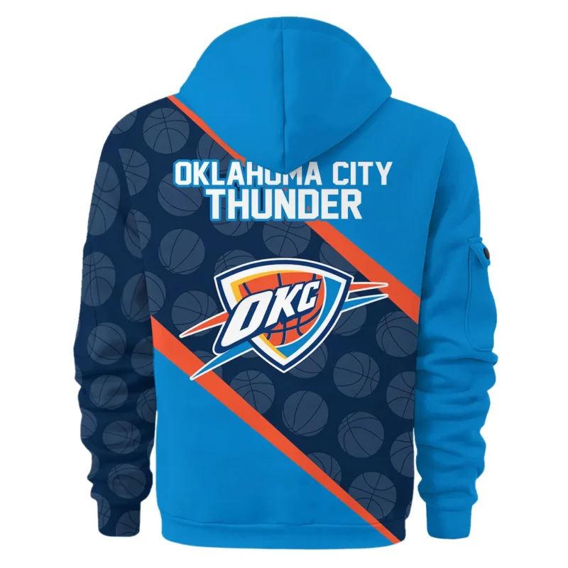 Basketball Hoodie Half Zipper NBA 2025 For Fan Basketball HVN1062OCT061225HODZ - Image 3