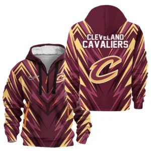 Basketball Hoodie Half Zipper NBA 2025 For Fan Basketball HVN1063CC061225HODZ