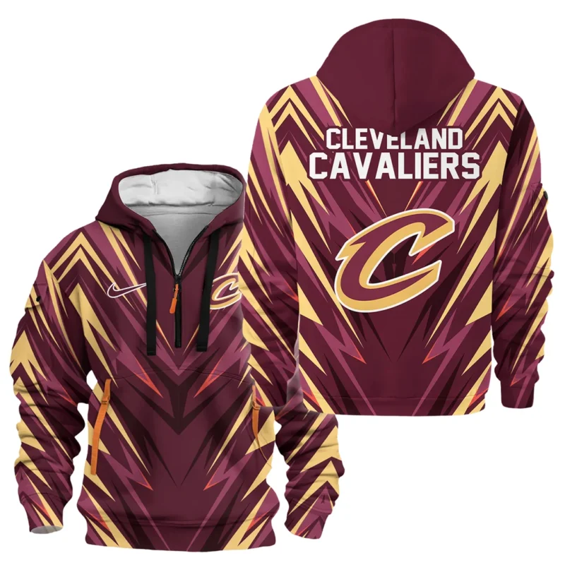 Basketball Hoodie Half Zipper NBA 2025 For Fan Basketball HVN1063CC061225HODZ