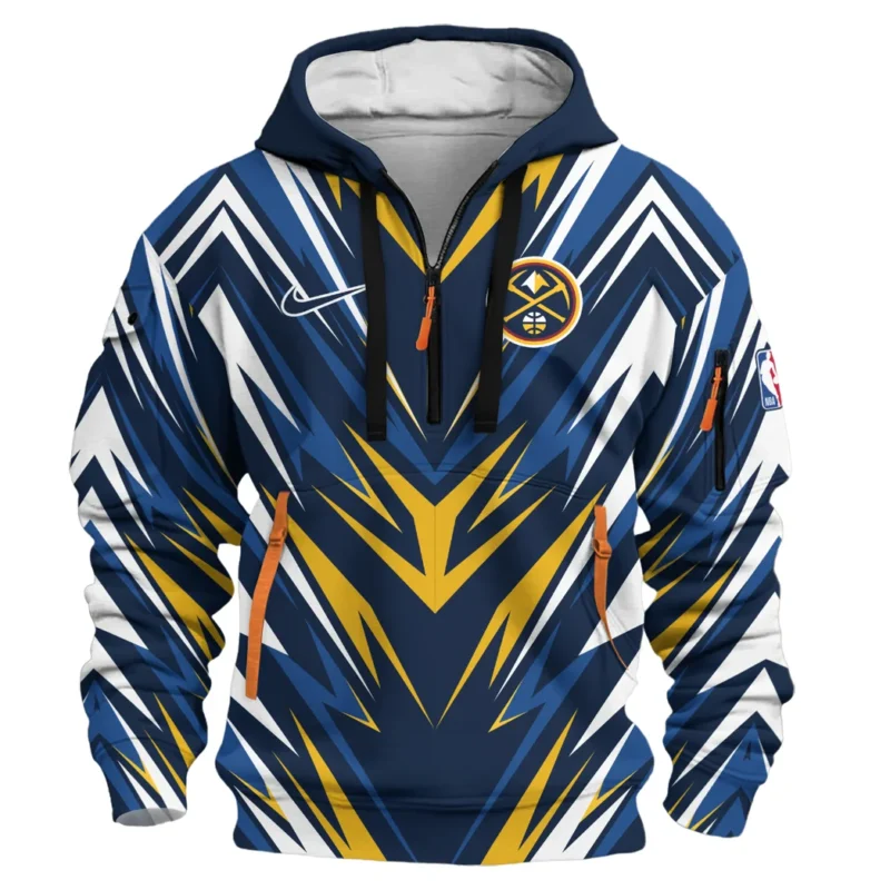 Basketball Hoodie Half Zipper NBA 2025 For Fan Basketball HVN1063DN061225HODZ - Image 2