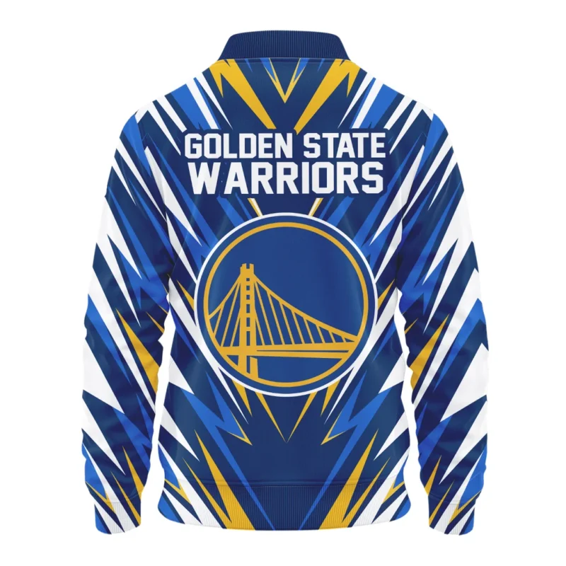 Basketball Bomber Jacket NBA 2025 For Fan Basketball HVN1063GSW061225BOB - Image 3