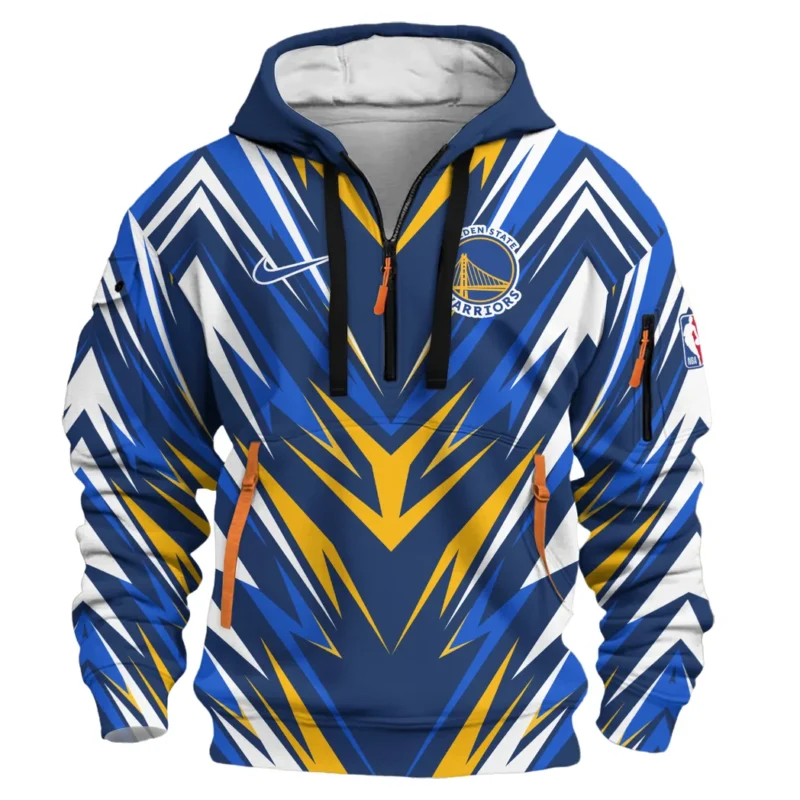 Basketball Hoodie Half Zipper NBA 2025 For Fan Basketball HVN1063GSW061225HODZ - Image 2
