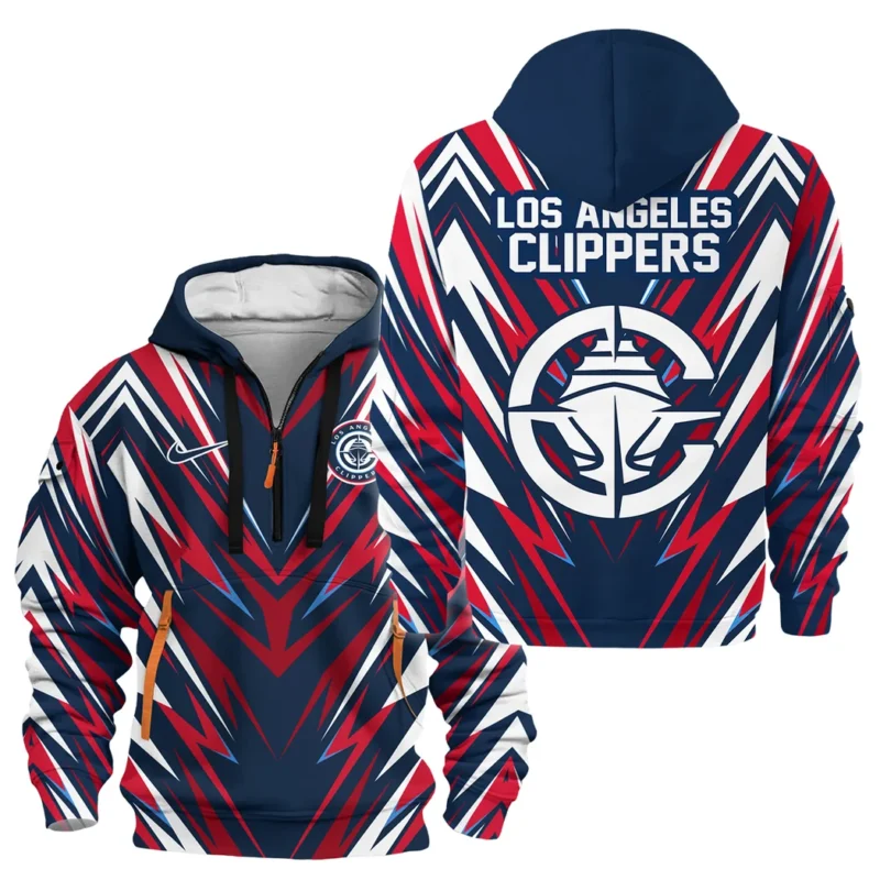 Basketball Hoodie Half Zipper NBA 2025 For Fan Basketball HVN1063LAC061225HODZ