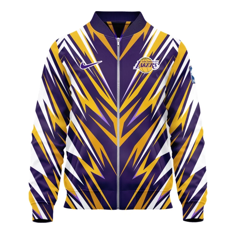 Basketball Bomber Jacket NBA 2025 For Fan Basketball HVN1063LAL061225BOB - Image 2