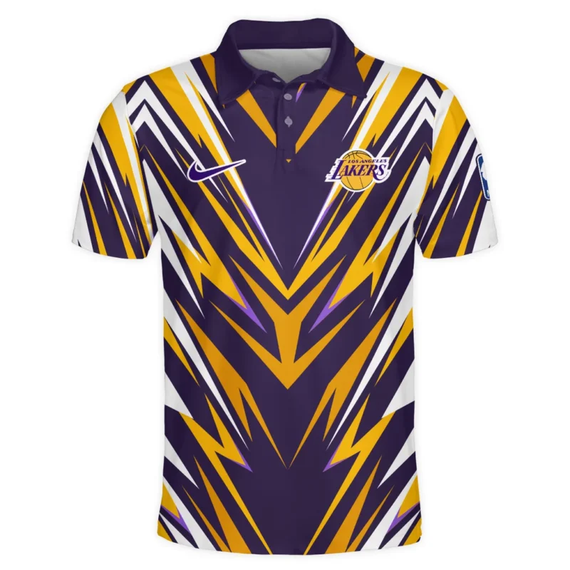 Basketball Team Polo Shirt NBA 2025 For Fan Basketball Team HVN1063LAL061225POS - Image 2
