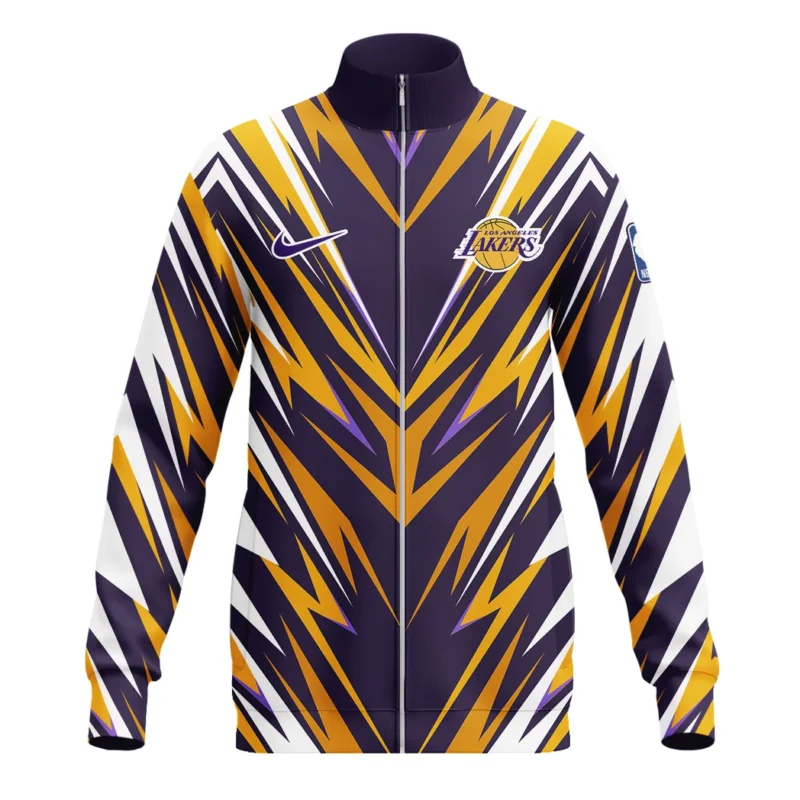 Basketball Stand Collar Jacket NBA 2025 For Fan Basketball HVN1063LAL061225SCJ - Image 2