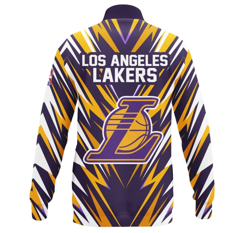 Basketball Stand Collar Jacket NBA 2025 For Fan Basketball HVN1063LAL061225SCJ - Image 3