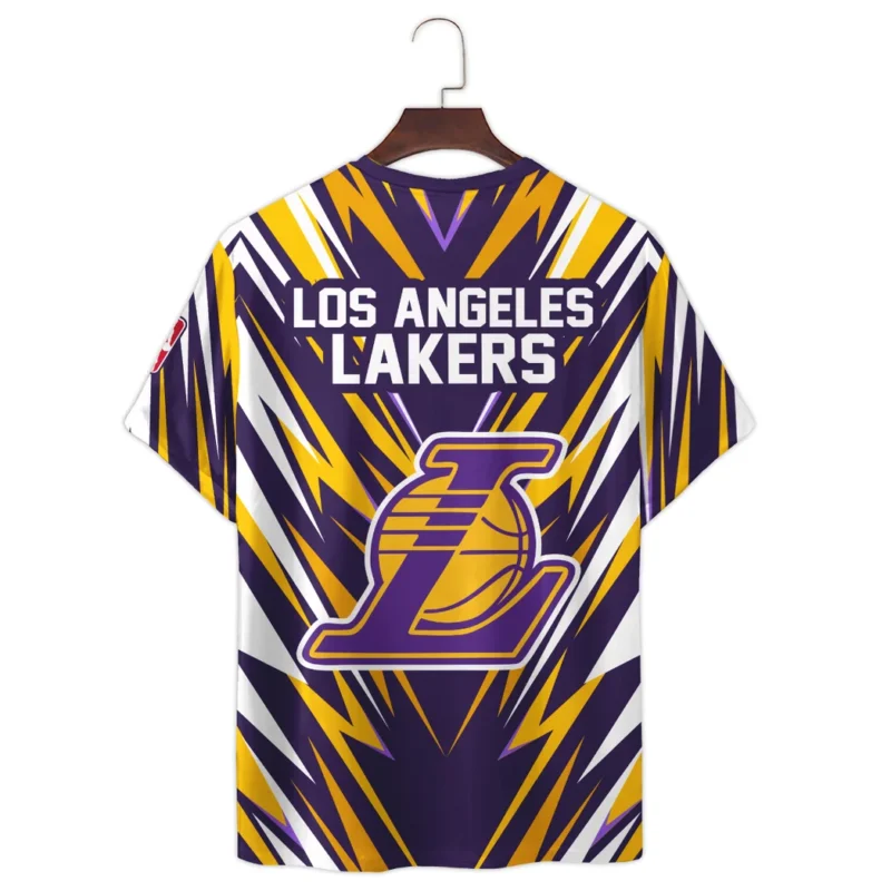 Basketball Team T-Shirt NBA 2025 For Fan Basketball Team HVN1063LAL061225TS3D - Image 3
