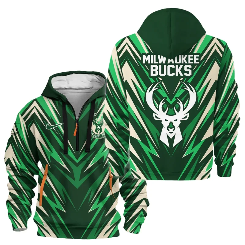 Basketball Hoodie Half Zipper NBA 2025 For Fan Basketball HVN1063MB061225HODZ