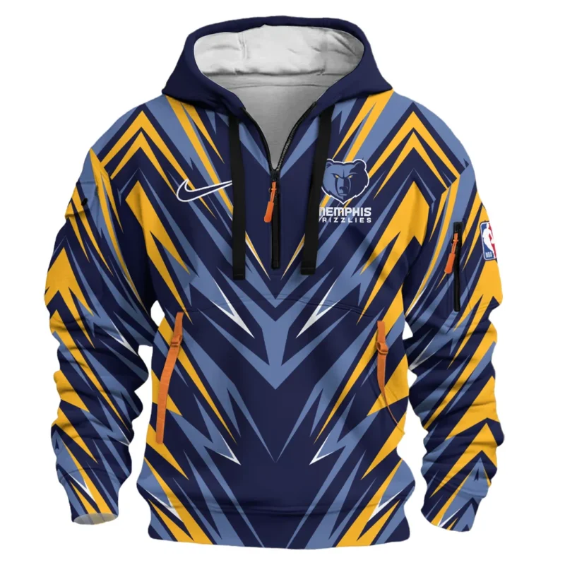Basketball Hoodie Half Zipper NBA 2025 For Fan Basketball HVN1063MG061225HODZ - Image 2
