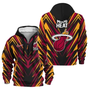 Basketball Hoodie Half Zipper NBA 2025 For Fan Basketball HVN1063MH061225HODZ