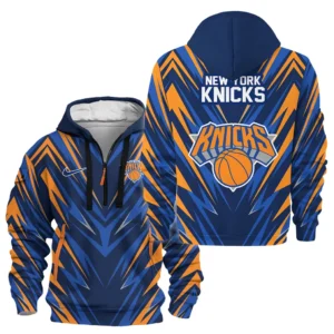 Basketball Hoodie Half Zipper NBA 2025 For Fan Basketball HVN1063NYK061225HODZ