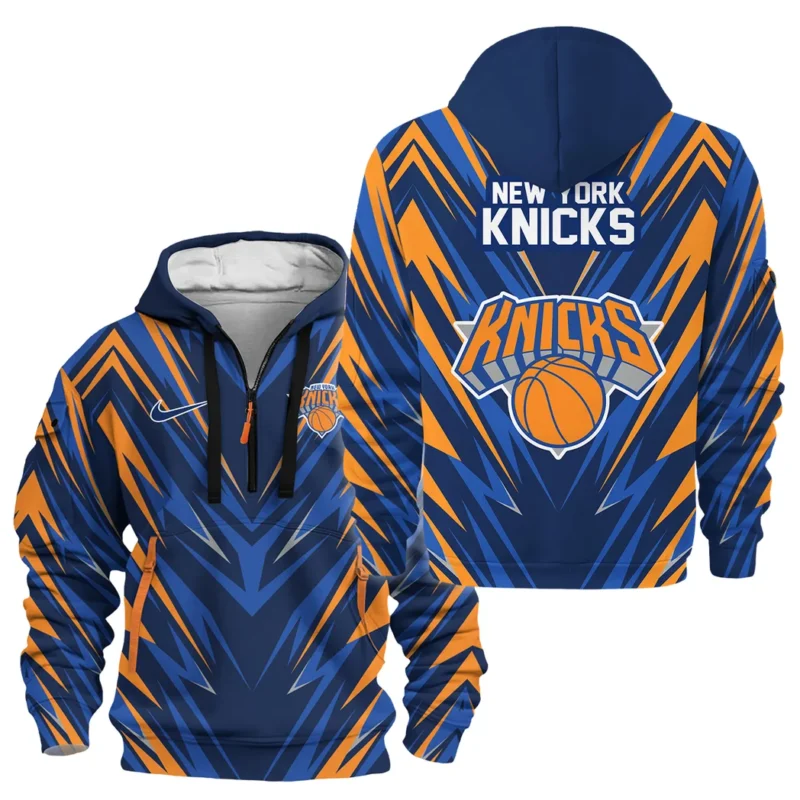 Basketball Hoodie Half Zipper NBA 2025 For Fan Basketball HVN1063NYK061225HODZ