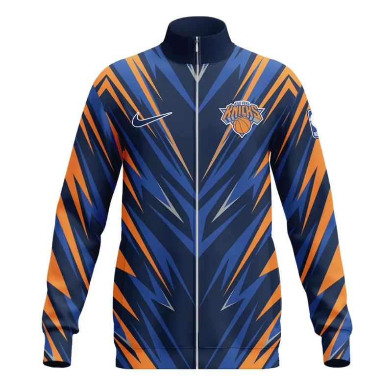 Basketball Stand Collar Jacket NBA 2025 For Fan Basketball HVN1063NYK061225SCJ - Image 2