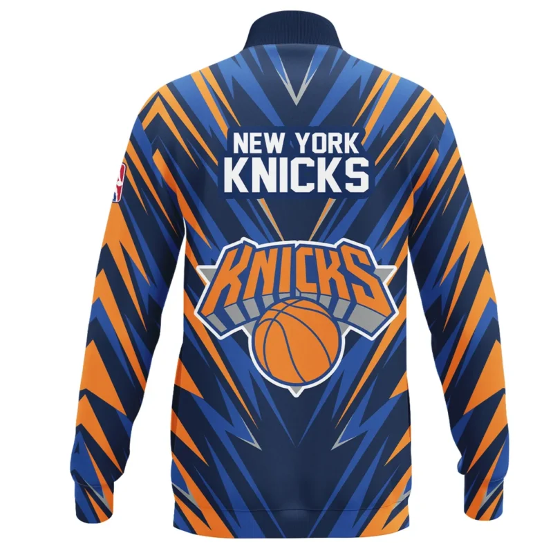 Basketball Stand Collar Jacket NBA 2025 For Fan Basketball HVN1063NYK061225SCJ - Image 3