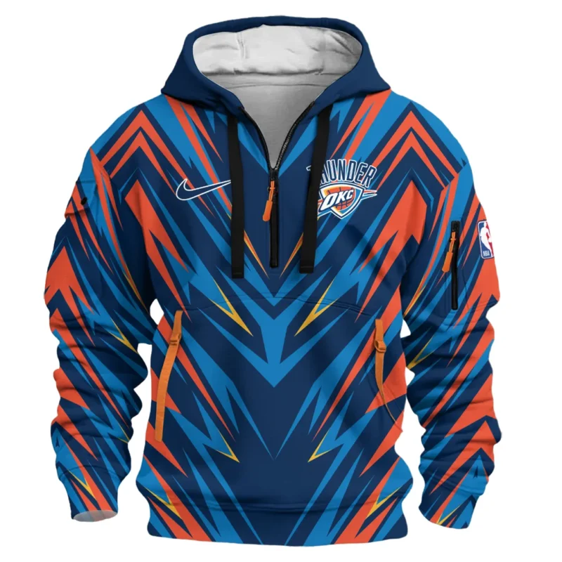 Basketball Hoodie Half Zipper NBA 2025 For Fan Basketball HVN1063OCT061225HODZ - Image 2