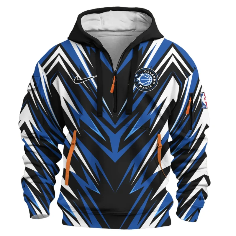 Basketball Hoodie Half Zipper NBA 2025 For Fan Basketball HVN1063OM061225HODZ - Image 2