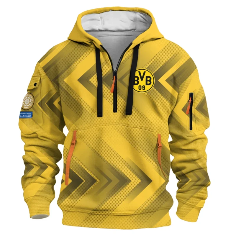 Football Hoodie Half Zipper Club WC 2025 For Fan Football HVN1064BD061425HODZ - Image 2