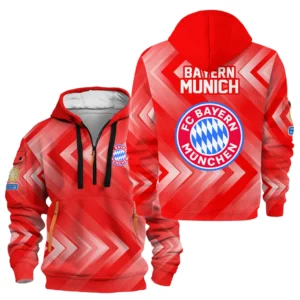Football Hoodie Half Zipper Club WC 2025 For Fan Football HVN1064BM061425HODZ