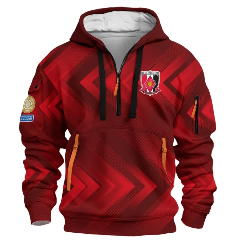 Football Hoodie Half Zipper Club WC 2025 For Fan Football HVN1064URD061425HODZ - Image 2