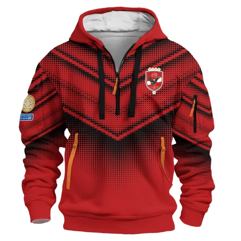 Football Hoodie Half Zipper Club WC 2025 For Fan Football HVN1065AA061625HODZ - Image 2