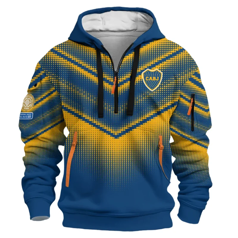 Football Hoodie Half Zipper Club WC 2025 For Fan Football HVN1065BJ061625HODZ - Image 2