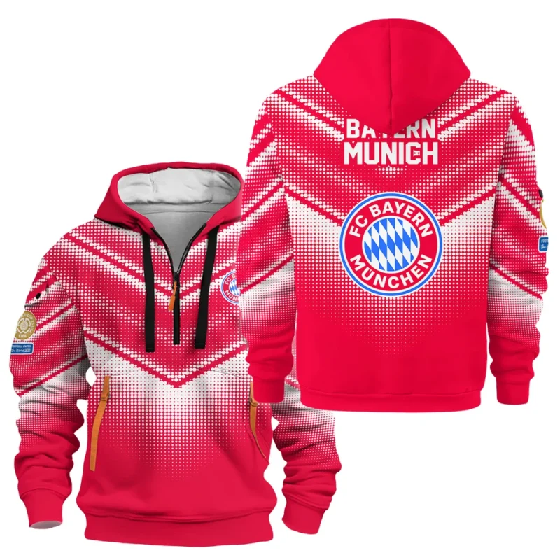 Football Hoodie Half Zipper Club WC 2025 For Fan Football HVN1065BM061625HODZ