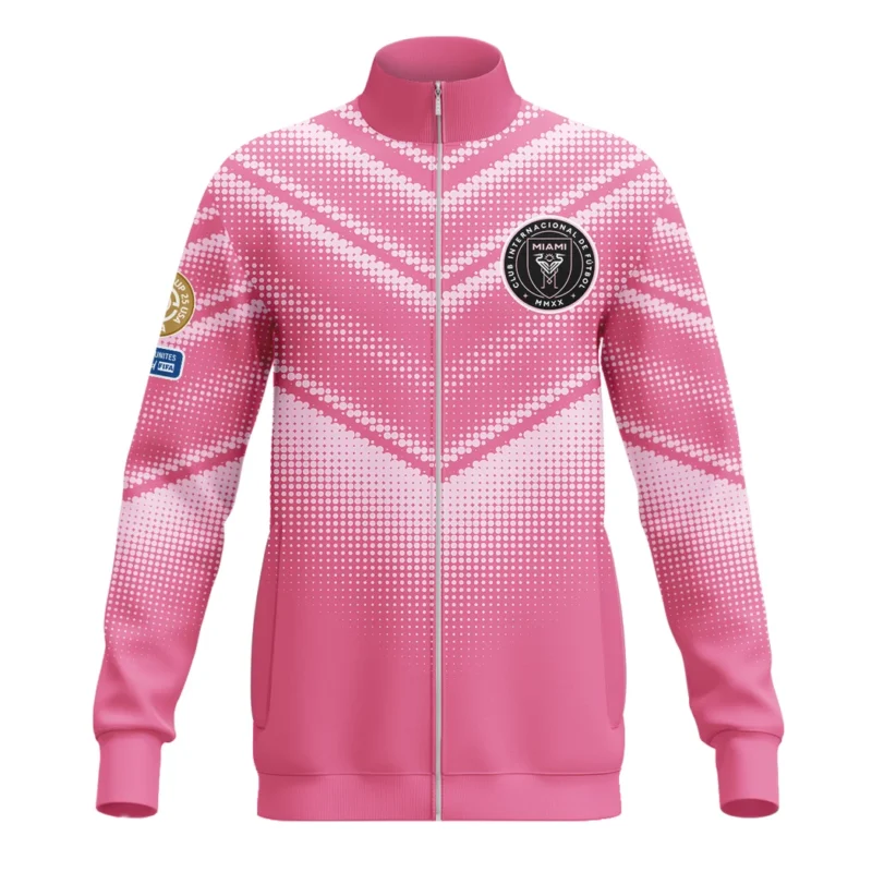 Football  Stand Collar Jacket Club WC 2025 For Fan Football  HVN1065IM061625SCJ - Image 2