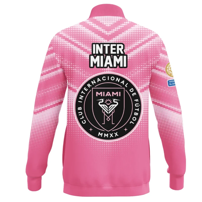 Football  Stand Collar Jacket Club WC 2025 For Fan Football  HVN1065IM061625SCJ - Image 3