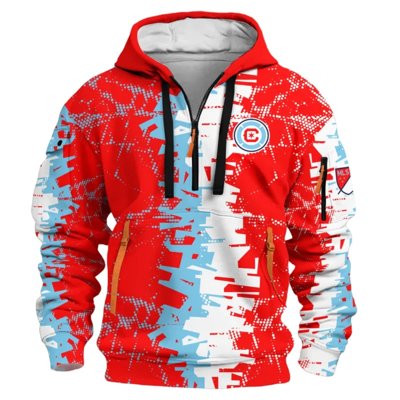 Sport Hoodie Half Zipper MLS 2025 For Fans Sport HVN1066CF061625HODZ - Image 2