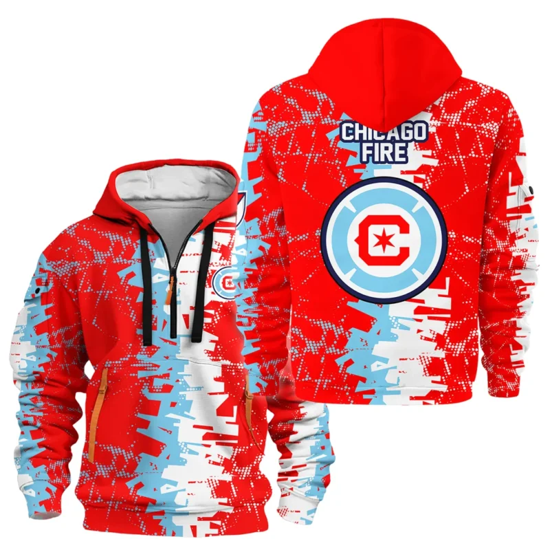 Sport Hoodie Half Zipper MLS 2025 For Fans Sport HVN1066CF061625HODZ