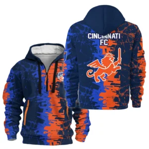 Sport Hoodie Half Zipper MLS 2025 For Fans Sport HVN1066CFC061625HODZ