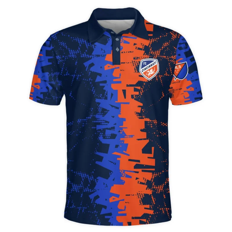 Soccer Team Polo Shirt MLS 2025 For Sport Fans HVN1066CFC061625POS - Image 2