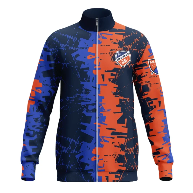 Soccer Stand Collar Jacket MLS 2025 For Fans Sport HVN1066CFC061625SCJ - Image 2