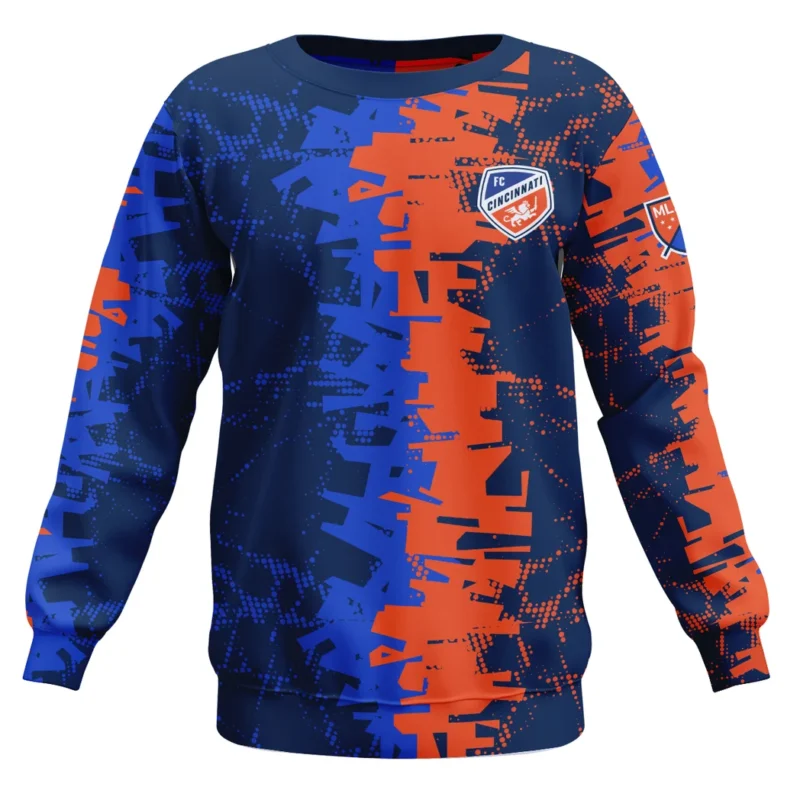 Soccer Sweatshirt MLS 2025 For Fans Sport HVN1066CFC061625SW - Image 2