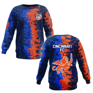 Soccer Sweatshirt MLS 2025 For Fans Sport HVN1066CFC061625SW