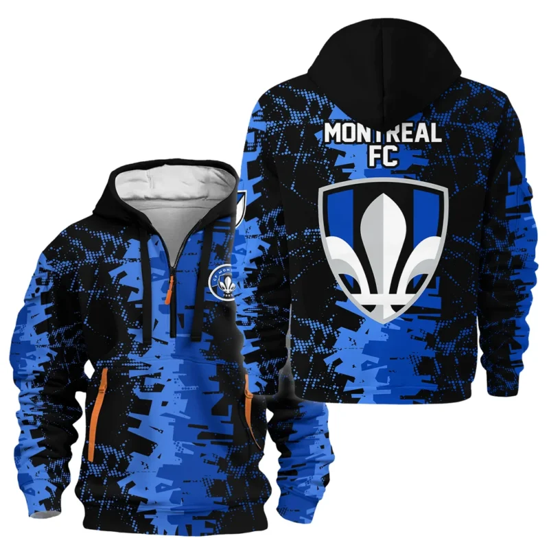 Sport Hoodie Half Zipper MLS 2025 For Fans Sport HVN1066MFC061625HODZ