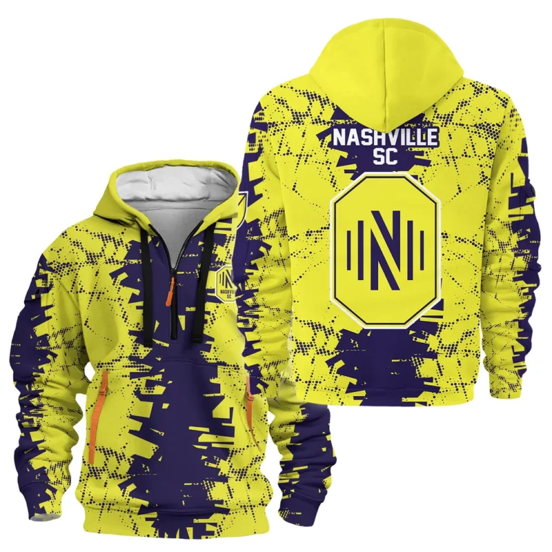 Sport Hoodie Half Zipper MLS 2025 For Fans Sport HVN1066NSC061625HODZ