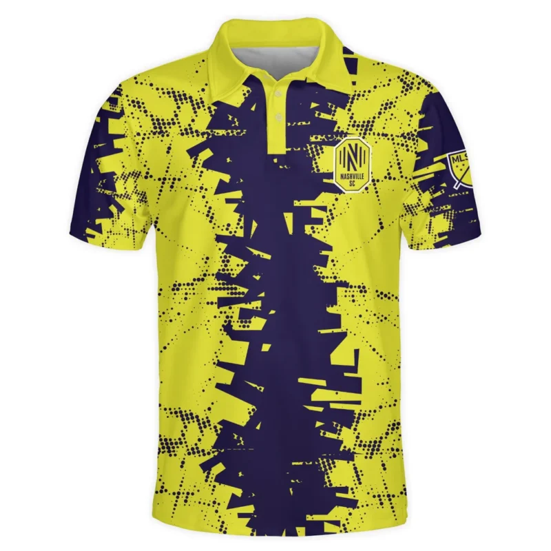 Soccer Team Polo Shirt MLS 2025 For Sport Fans HVN1066NSC061625POS - Image 2