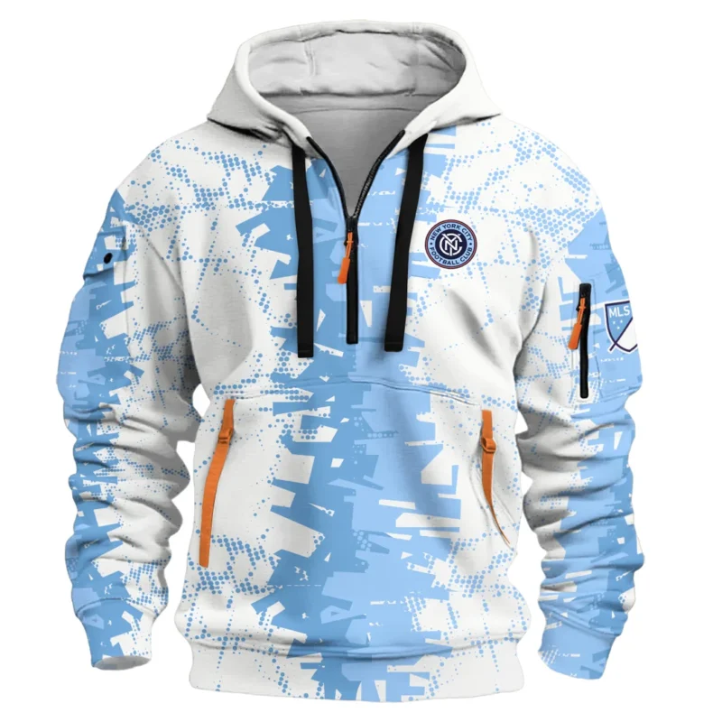 Sport Hoodie Half Zipper MLS 2025 For Fans Sport HVN1066NYC061625HODZ - Image 2