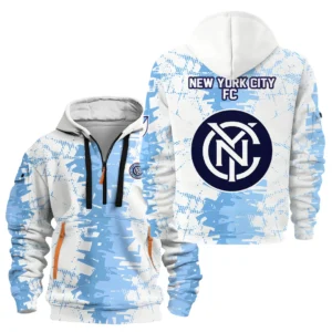 Sport Hoodie Half Zipper MLS 2025 For Fans Sport HVN1066NYC061625HODZ