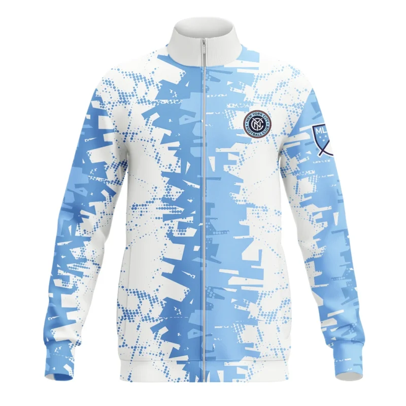 Soccer Stand Collar Jacket MLS 2025 For Fans Sport HVN1066NYC061625SCJ - Image 2
