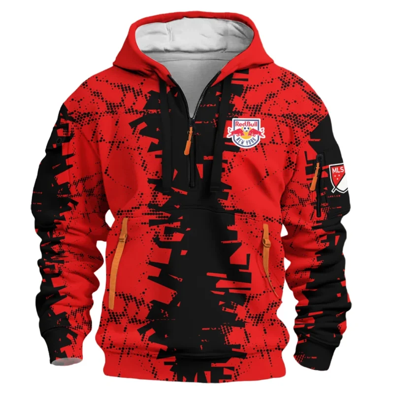 Sport Hoodie Half Zipper MLS 2025 For Fans Sport HVN1066NYR061625HODZ - Image 2