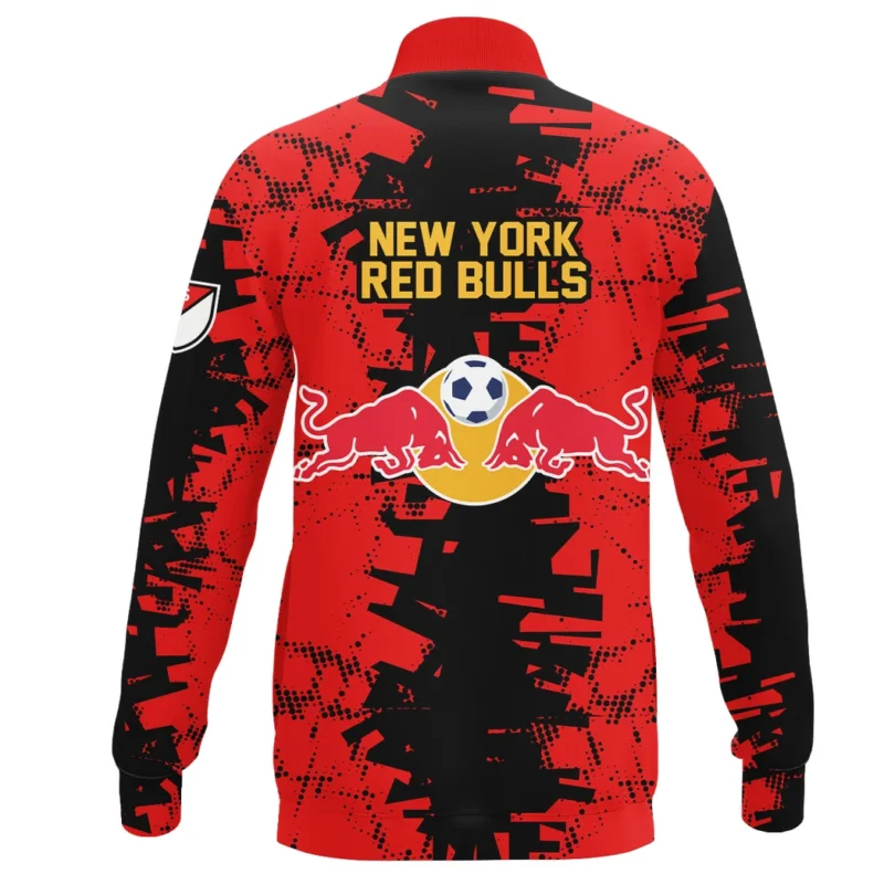Soccer Stand Collar Jacket MLS 2025 For Fans Sport HVN1066NYR061625SCJ - Image 3