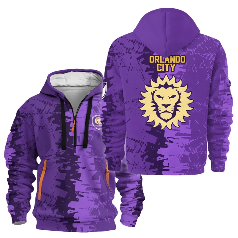 Sport Hoodie Half Zipper MLS 2025 For Fans Sport HVN1066OC061625HODZ